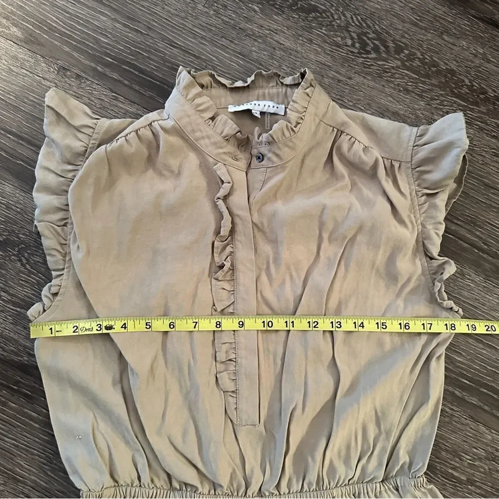 Endless Rose Ruffle Button-Front Romper - Picture 4 of 8